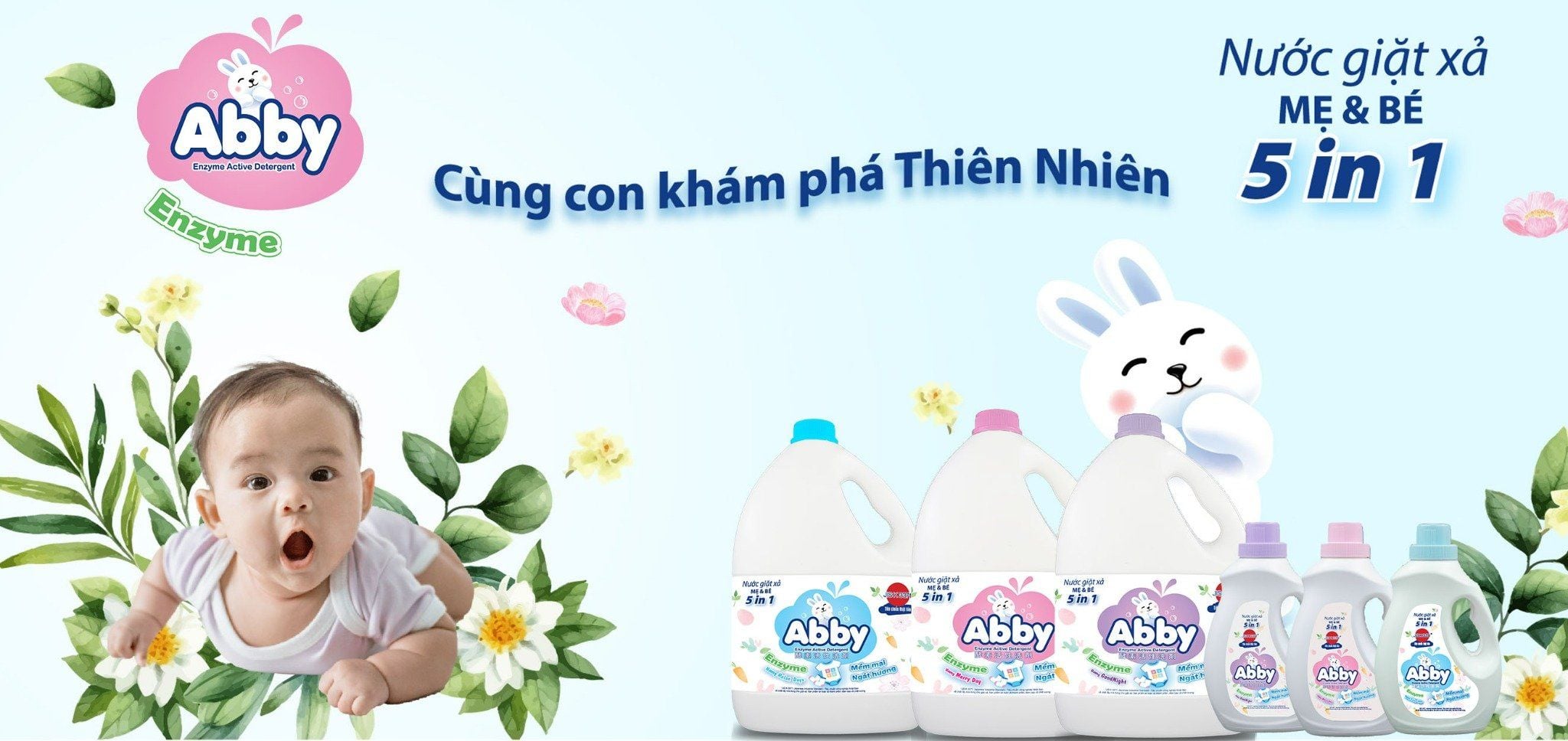 Thương hiệu chăm sóc Mẹ và Bé Abby