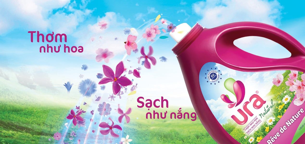 Thương hiệu Nước giặt xả cao cấp Ura