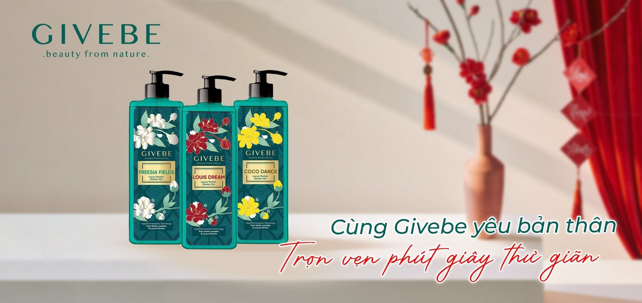 Thương hiệu mỹ phẩm thiên nhiên GIVEBE