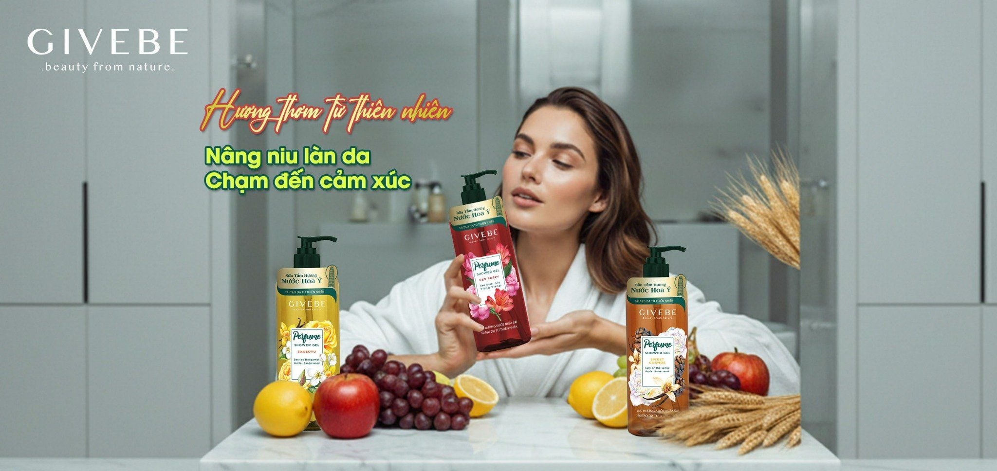 Thương hiệu mỹ phẩm thiên nhiên GIVEBE