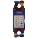  Torah scroll made with "Keter" embroidered fabric 27cm 