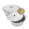  Aluminum Foil 2.2 lit bowl - 1pcs 