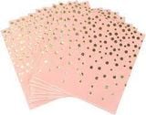  Pink Napkins Gold Dot 10 pack 