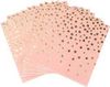  Pink Napkins Gold Dot 10 pack 