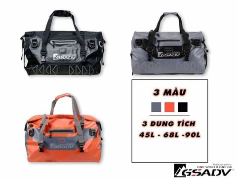 Túi chống nước GSADV chính hãng - Gắn yên sau đa năng