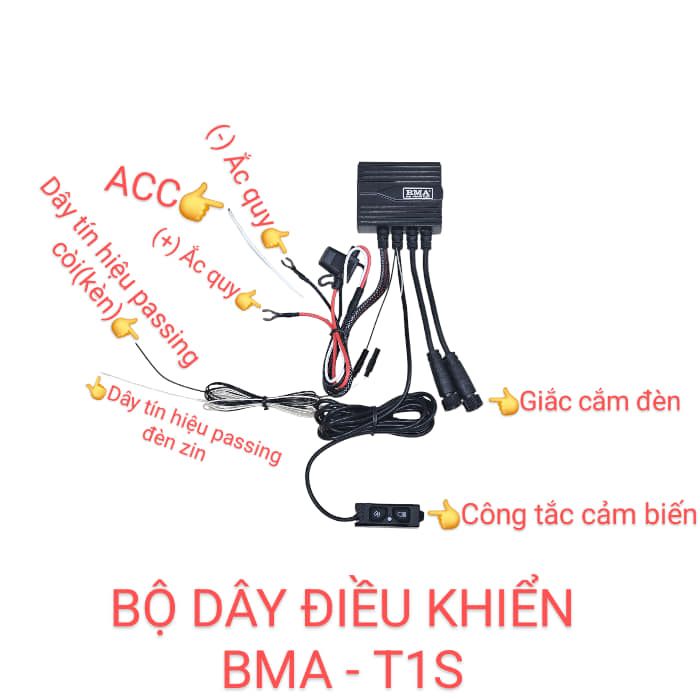 Đèn trợ sáng BMA T1 - T1S chính hãng