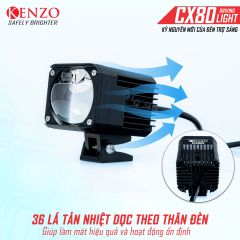 Đèn trợ sáng Kenzo CX80 chính hãng