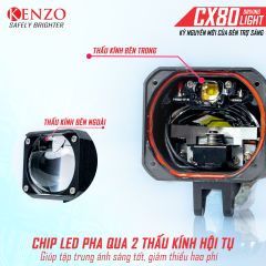 Đèn trợ sáng Kenzo CX80 chính hãng