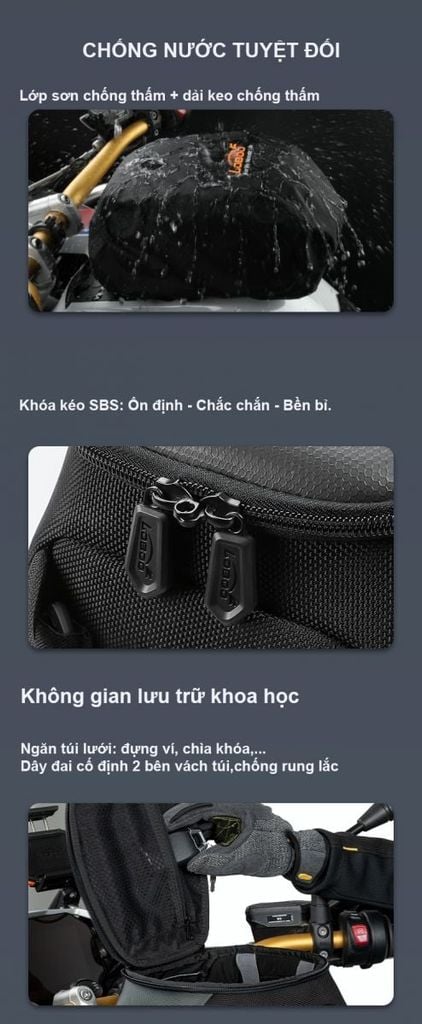 Túi bắt bình xăng Loboo chính hãng