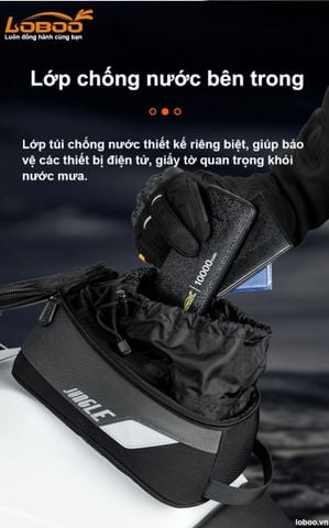 Túi hít bình xăng Loboo BTB03BK chính hãng