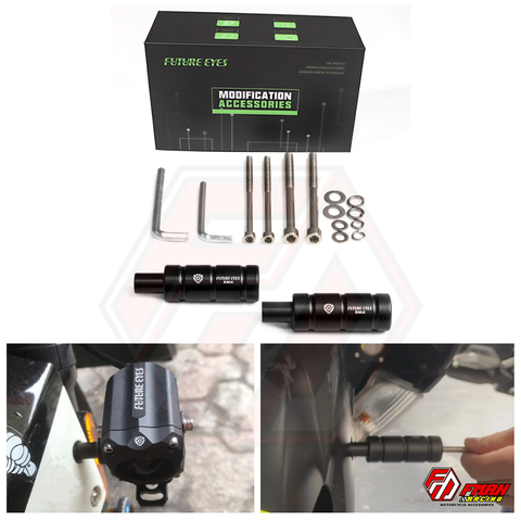 Pat bắt đèn trợ sáng dè trước Future Eyes CNC chính hãng