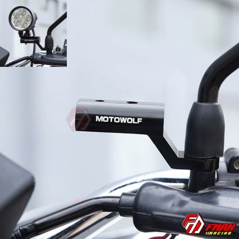 Pat bắt đèn chân kính MOTOWOLF chính hãng