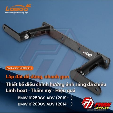 Pat bắt đèn trợ sáng LOBOO R1250GS - GSA chính hãng
