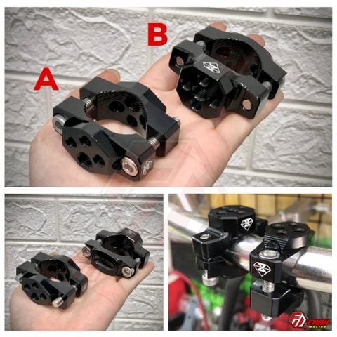 Pat bắt đèn trợ sáng khung chống đổ Spirit Beast CNC chính hãng