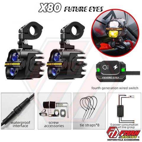 Đèn trợ sáng Future Eyes X80 chính hãng
