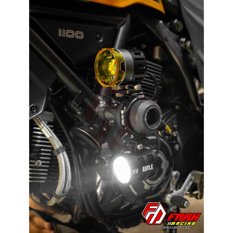 Pat bắt đèn trợ sáng RED Racing 60mm chính hãng