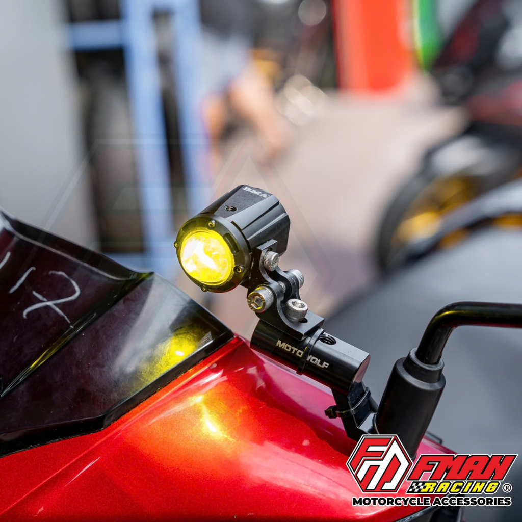 Pat bắt đèn chân kính MOTOWOLF chính hãng