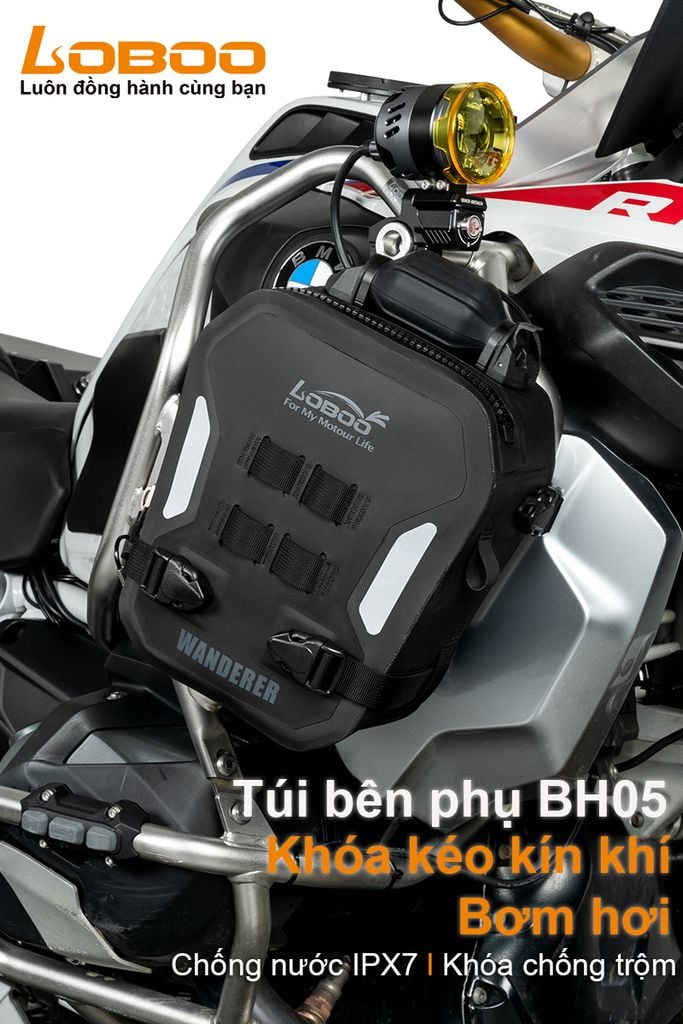 Túi treo khung Loboo Wanderer BH05 chính hãng