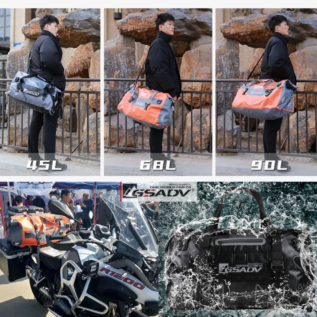 Túi chống nước GSADV chính hãng - Gắn yên sau đa năng