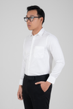  Áo sơ mi nam dài tay màu trắng có túi GENTITI By Thái Tuấn- 1C800HAKT020 