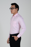  Áo sơ mi nam dài tay màu hồng phấn có túi GENTITI By Thái Tuấn- 1C802HAKT006 