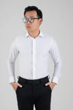  Áo sơ mi nam dài tay Cotton cổ vuông màu trắng GENTITI By Thái Tuấn- 1C804HAKT001 