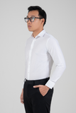  Áo sơ mi nam dài tay Cotton cổ vuông màu trắng GENTITI By Thái Tuấn- 1C804HAKT001 