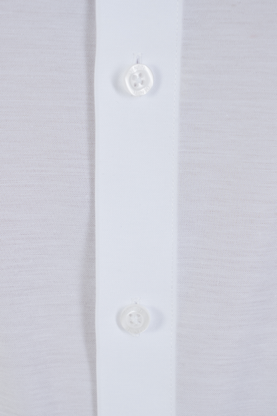  Áo sơ mi nam dài tay Cotton cổ vuông màu trắng GENTITI By Thái Tuấn- 1C804HAKT001 