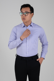  Áo sơ mi nam tay dài màu xanh Navy sáng có túi GENTITI by Thái Tuấn - 1C815HAKT026 