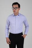  Áo sơ mi nam tay dài màu xanh Navy sáng có túi GENTITI by Thái Tuấn - 1C815HAKT026 