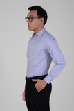  Áo sơ mi nam tay dài màu xanh Navy sáng có túi GENTITI by Thái Tuấn - 1C815HAKT026 