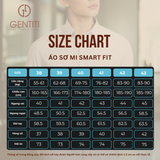  Áo sơ mi nam dài tay GENTITI _ 1C808HAKT030 