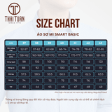  Áo sơ mi tay dài sọc xanh rêu - 1C7925AKTS018A 