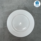  [SHIP HOẢ TỐC HN] Đĩa sứ tròn trắng 6,7,8,9,10 Long Hầu LOHACO 