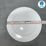  [SHIP HOẢ TỐC HN] Đĩa sứ tròn trắng 6,7,8,9,10 Long Hầu LOHACO 