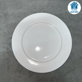  [SHIP HOẢ TỐC HN] Đĩa sứ tròn trắng 6,7,8,9,10 Long Hầu LOHACO 