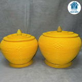  Giỏ mây ủ nóng ấm tích loại đẹp 1.5 lít và 2 lít 