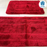  Combo thảm bếp, thảm nhà tắm Room Mat 1 dài 1 ngắn có đế cao su chống trơn trượt 