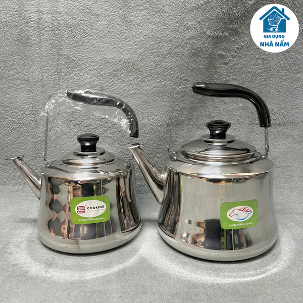 Ấm inox 304 đun nước Thái Lan dùng cho mọi loại bếp – Gia dụng nhà Nấm