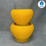  Giỏ mây ủ nóng ấm tích loại đẹp 1.5 lít và 2 lít 