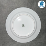  [SHIP HOẢ TỐC HN] Đĩa sứ tròn trắng 6,7,8,9,10 Long Hầu LOHACO 