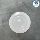  [SHIP HOẢ TỐC HN] Đĩa sứ tròn trắng 6,7,8,9,10 Long Hầu LOHACO 