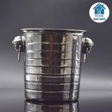  Xô inox ủ đá, để đá giữ lạnh 