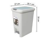  [SHIP HOẢ TỐC HN] Bật rác vuông 2 nắp Song Long đủ kích cỡ 