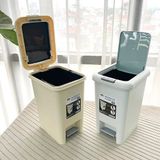  [SHIP HOẢ TỐC HN] Bật rác vuông 2 nắp Song Long đủ kích cỡ 