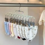  Móc vòm 20 kẹp treo quần áo, tất tai chống trượt chống bay 