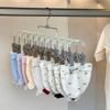  Móc vòm 20 kẹp treo quần áo, tất tai chống trượt chống bay 