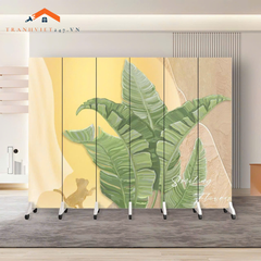 Vách ngăn hoạ tiết CÂY XANH sang trọng in trên vải canvas bền bỉ - Tranhviet247