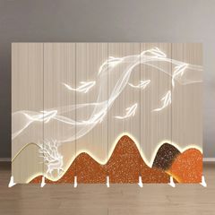 Vách Ngăn Trang Trí Núi Vàng Phong Thủy Cao Cấp – Tranh Nghệ Thuật Sang Trọng, Thu Hút Tài Lộc