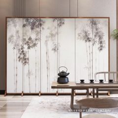 Vách Ngăn Trang Trí Phong Cảnh Sơn Thủy Hữu Tình Cao Cấp – Tranh Nghệ Thuật Trung Hoa Sang Trọng